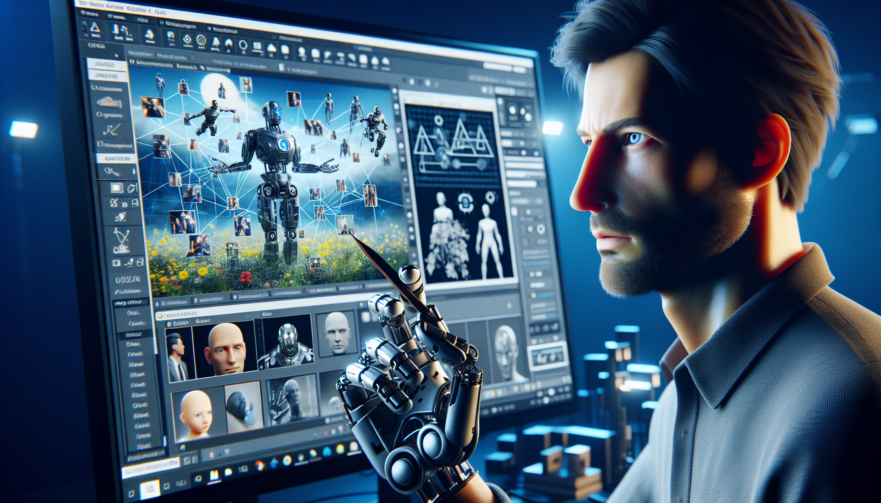 Daz 3D도 image generation 서비스를 제공